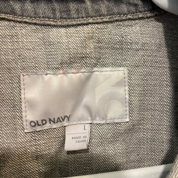 Light gray jean jacket - Picture 3 of 3